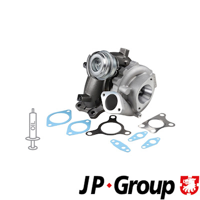 Turbocompresseur, suralimentation JP GROUP, par ex. pour Nissan