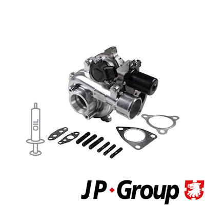 Turbocompresseur, suralimentation JP GROUP, par ex. pour Toyota