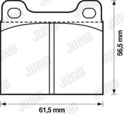 Bremsbelagsatz, Scheibenbremse ALFA ROMEO SPIDER