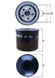 Ölfilter MAZDA BT-50