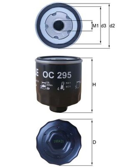 Produktbild für Ölfilter