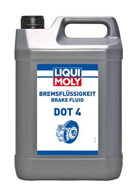 Bremsflüssigkeit 'Bremsflüssigkeit DOT 4 (5 L)' | Liqui Moly, Inhalt: 5 Liter, Trockensiedepunkt: 155 °C