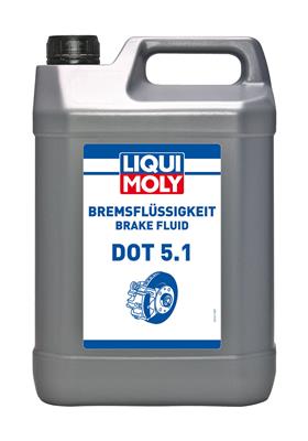 Bremsflüssigkeit 'Bremsflüssigkeit DOT 5.1 (5 L)' | Liqui Moly, Inhalt: 5 Liter, Trockensiedepunkt: 180 °C