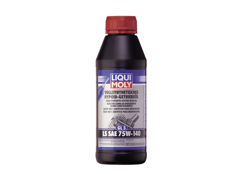 Liqui Moly huile d'engrenage synthétique GL5 LS SAE 75W-140, Essieu arrière 500 ml LIQUI MOLY