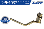 Ruß-/Partikelfilter, Abgasanlage VW EOS