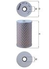 Produktbild für Hydraulikfilter, Lenkung