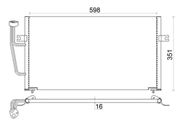 Kondensator, Klimaanlage MITSUBISHI CARISMA