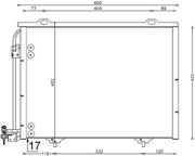 Kondensator, Klimaanlage MERCEDES-BENZ SLK
