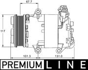 Kompressor, Klimaanlage BEHR HELLA SERVICE *** PREMIUM LINE *** LAND ROVER