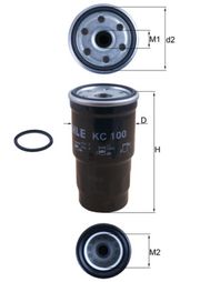 Kraftstofffilter TOYOTA YARIS VERSO