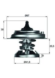 Thermostat, Kühlmittel MERCEDES-BENZ VARIO