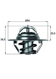 Thermostat, Kühlmittel OPEL REKORD