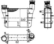 Ladeluftkühler SEAT EXEO