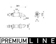Ladeluftkühler SEAT IBIZA