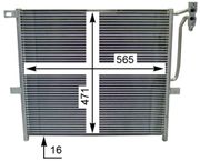Kondensator, Klimaanlage BMW X3