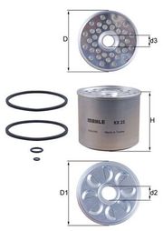 Kraftstofffilter DAIHATSU TERIOS