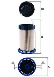 Kraftstofffilter VW GOLF ALLTRACK