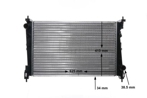 Produktbild für Kühler, Motorkühlung