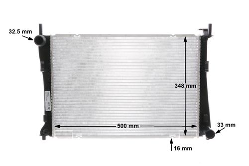 Produktbild für Kühler, Motorkühlung
