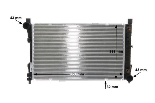 Produktbild für Kühler, Motorkühlung