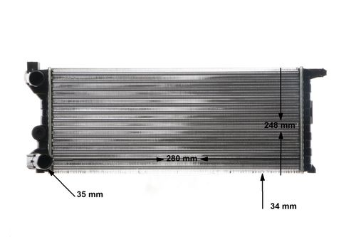 Produktbild für Kühler, Motorkühlung