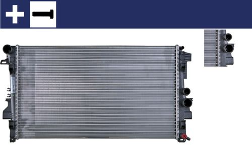 Produktbild für Kühler, Motorkühlung BEHR HELLA SERVICE *** PREMIUM LINE ***