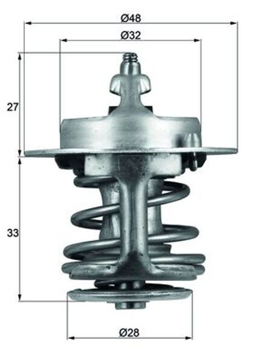 Produktbild für Thermostat, Kühlmittel