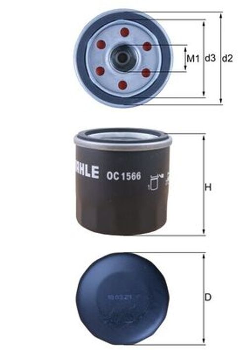 Produktbild für Ölfilter