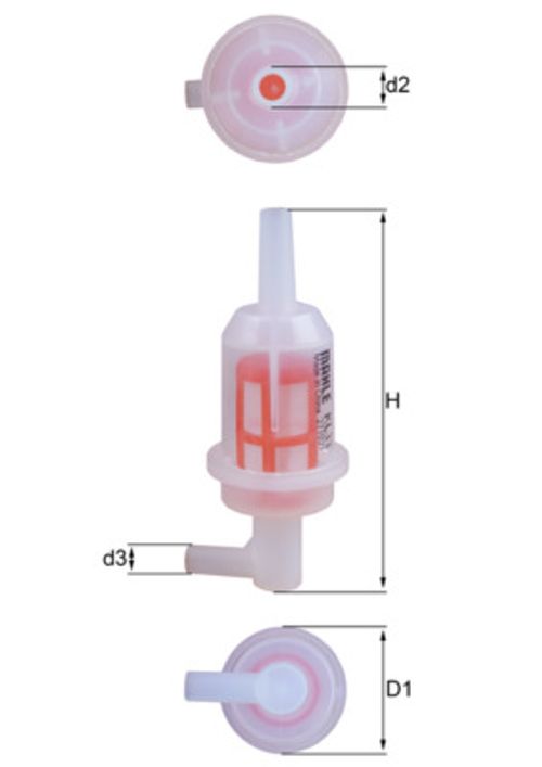 Produktbild für Kraftstofffilter