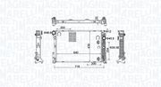 Kühler, Motorkühlung MERCEDES-BENZ GLK-KLASSE
