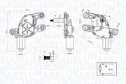 Wischermotor SKODA RAPID