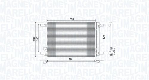 Produktbild für Kondensator, Klimaanlage
