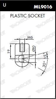 Gasfeder, Koffer-/Laderaum VW NEW BEETLE