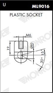 Gasfeder, Koffer-/Laderaum VW LUPO