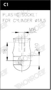 Gasfeder, Motorhaube VW PASSAT ALLTRACK