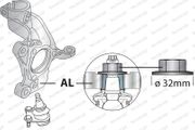 Trag-/Führungsgelenk VW PASSAT ALLTRACK