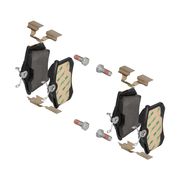 Bremsbelagsatz, Scheibenbremse MEYLE-PD Quality VW LUPO