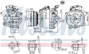 Kompressor, Klimaanlage PEUGEOT 407
