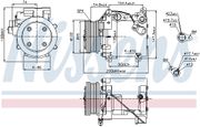 Kompressor, Klimaanlage MITSUBISHI