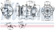 Kompressor, Klimaanlage TOYOTA AVENSIS