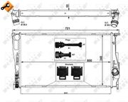 Kühler, Motorkühlung EASY FIT BMW X4