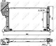 Kühler, Motorkühlung EASY FIT MERCEDES-BENZ SPRINTER 2-t