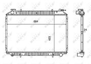 Kühler, Motorkühlung EASY FIT NISSAN VANETTE CARGO