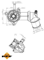 Thermostat, Kühlmittel SUZUKI SX4 S-Cross