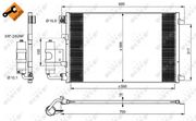 Kondensator, Klimaanlage EASY FIT NISSAN QASHQAI