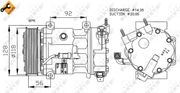 Kompressor, Klimaanlage EASY FIT CITROËN C4 Grand Picasso