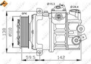 Kompressor, Klimaanlage EASY FIT AUDI A6