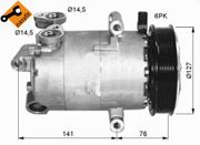 Kompressor, Klimaanlage EASY FIT FIAT DUCATO