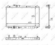Kühler, Motorkühlung HONDA CIVIC