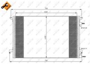 Kondensator, Klimaanlage EASY FIT FIAT CROMA